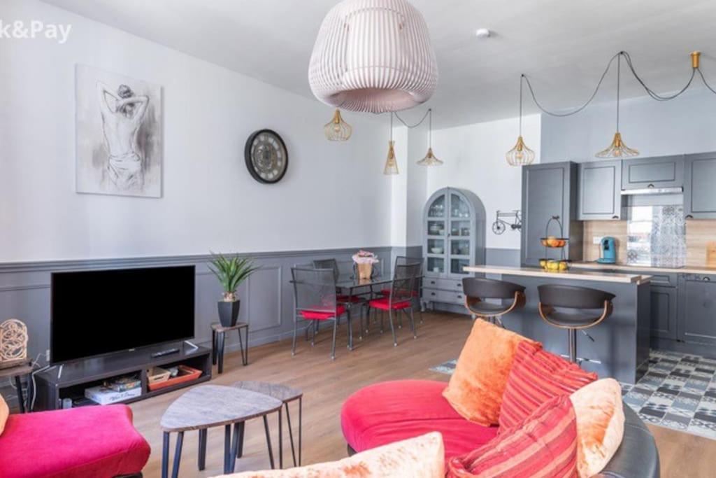 Cauquilha Spacieux Appartement Bourgeois En Centre Ville 베지에 외부 사진